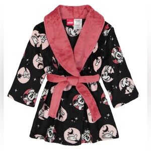 Disney Minnie Mouse Toddler Girls Pajama Robe